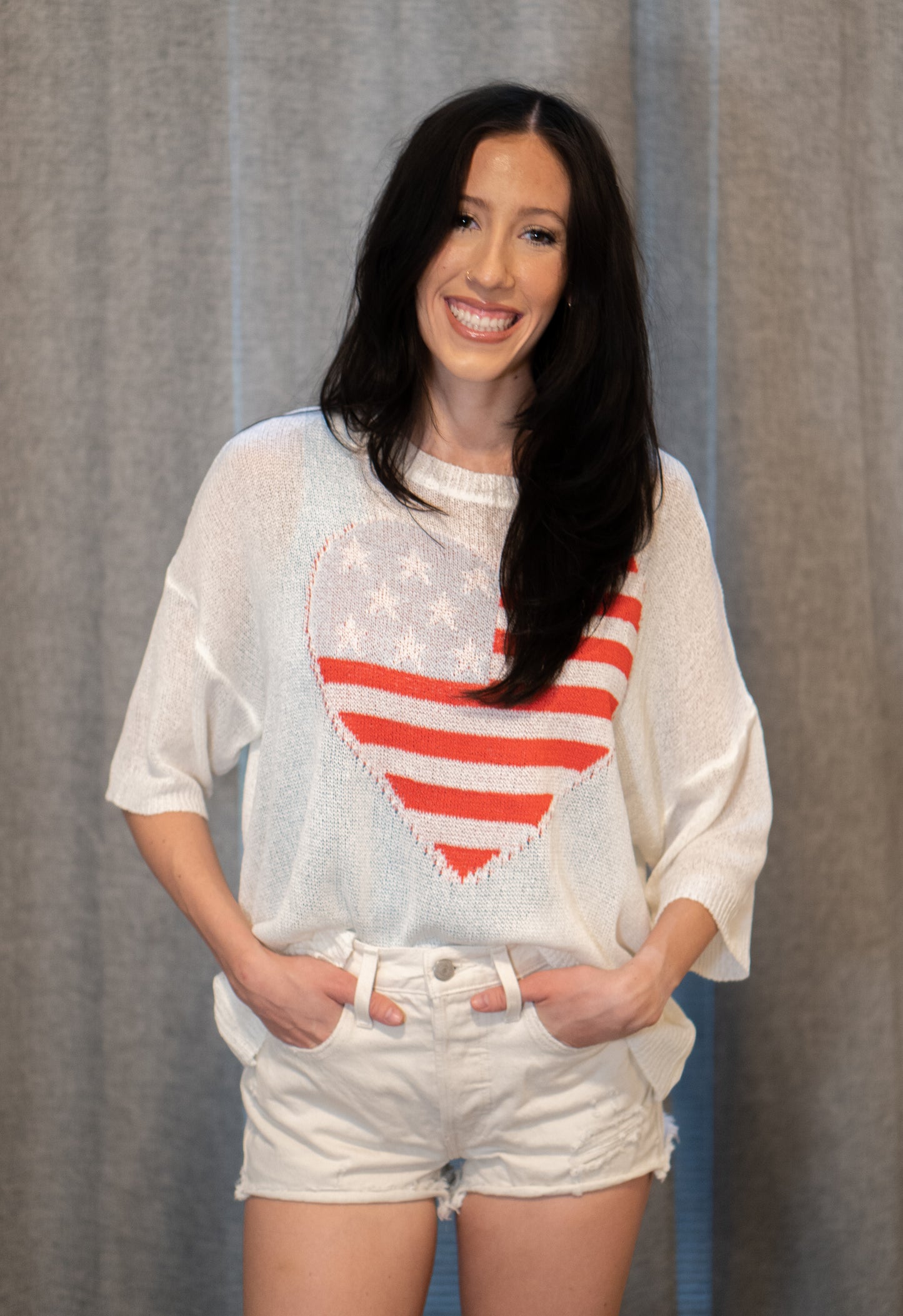 STARS AND STRIPES LOVE SWEATER